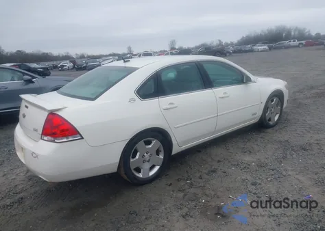 2008 Chevrolet Impala Ss from USA, damaged, VIN 2G1WD58C889110816